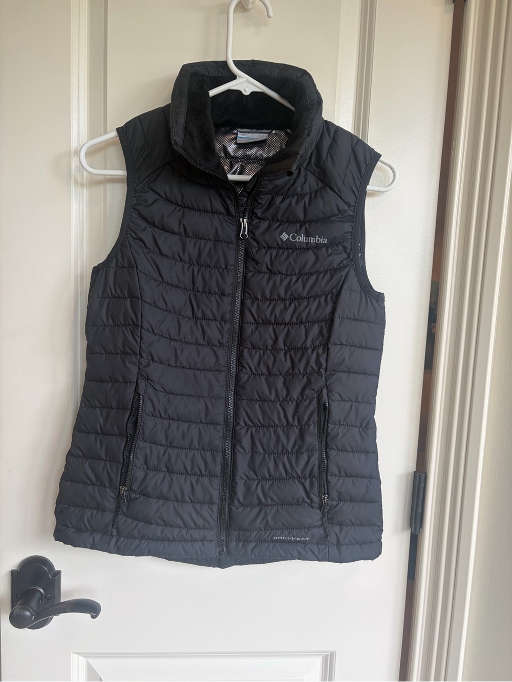 Columbia Black Insulated Vest Womens XS
